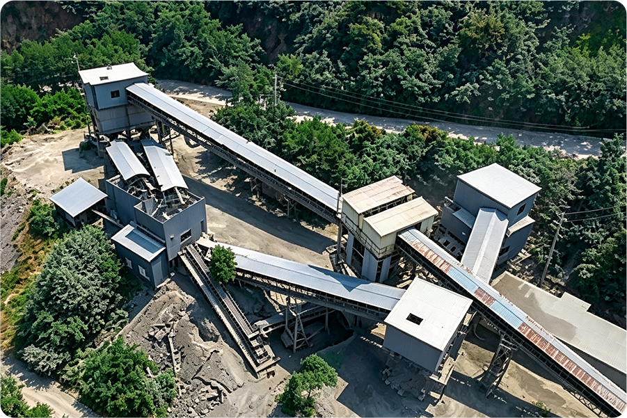 1500tph large-scale sand making production line in Colombia