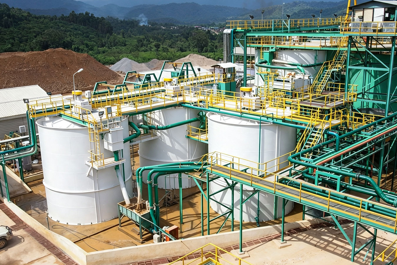 100 TPD Gold Processing Plant in Zimbabwe: Complete CIL/CIP Solution