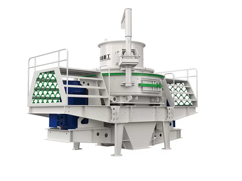 Rock sand making machine complete unit with lubrication and control system