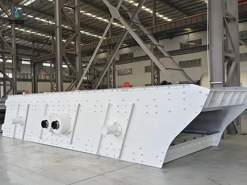 Sand vibrating screen ready for quality inspection and packaging