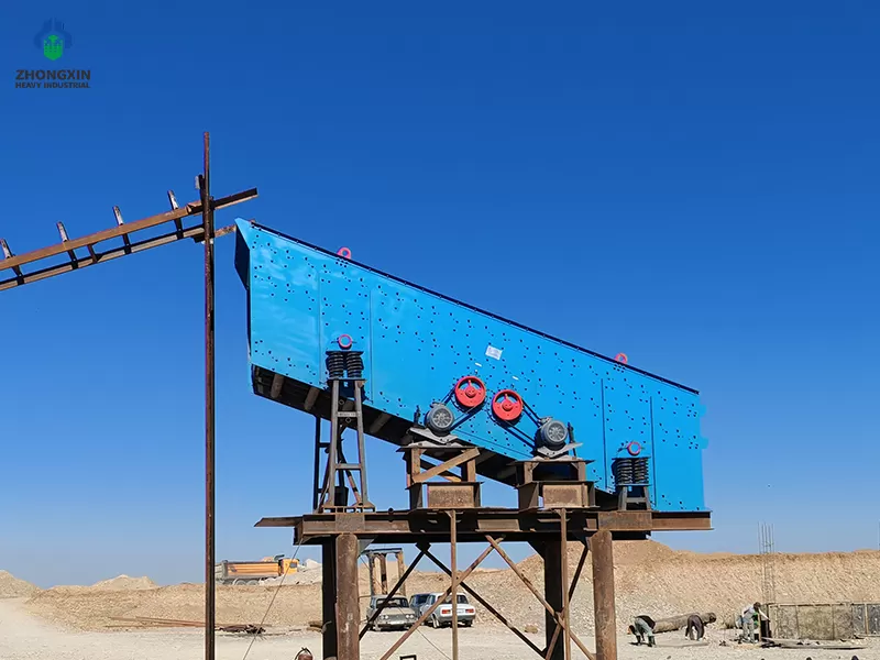 YA Series Oil Lubricated Circular Vibrating Screen