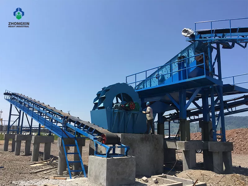 XS Series Wheel Sand Washer