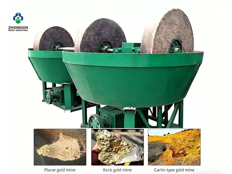 Wet Pan Mill