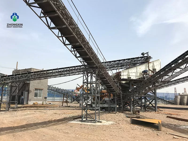 250tph Granite Crushing Plant Applied in Ethiopia