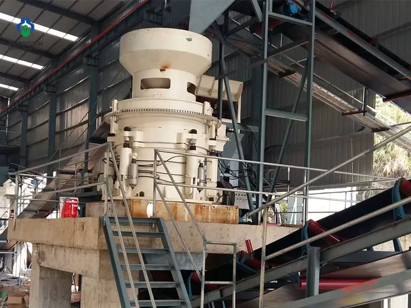 300tph Iron ore crushing plant