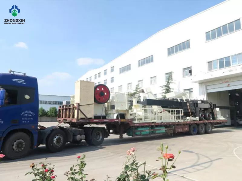 Nhà máy nghiền hàm di động