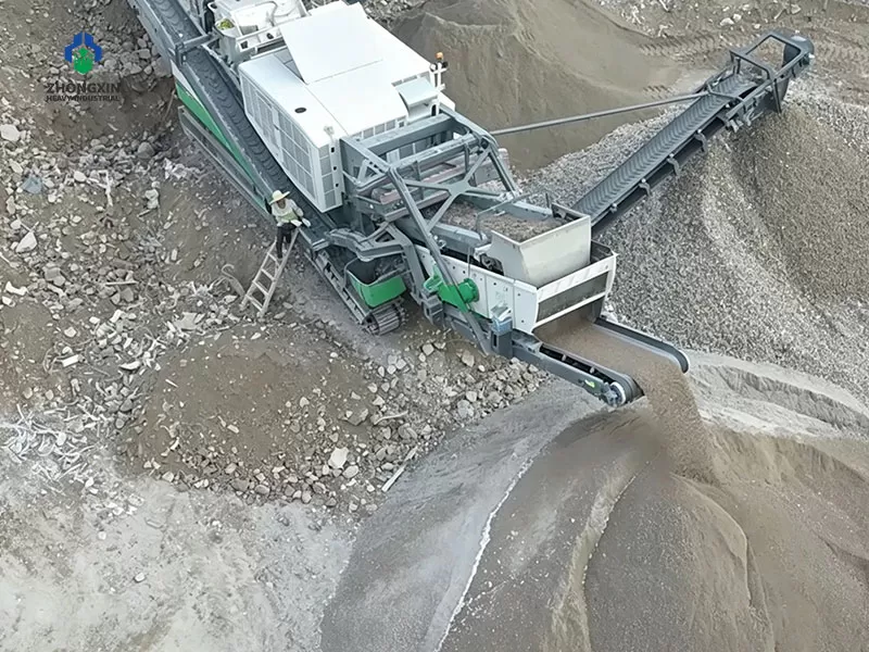 Crawler Jaw Crusher Station