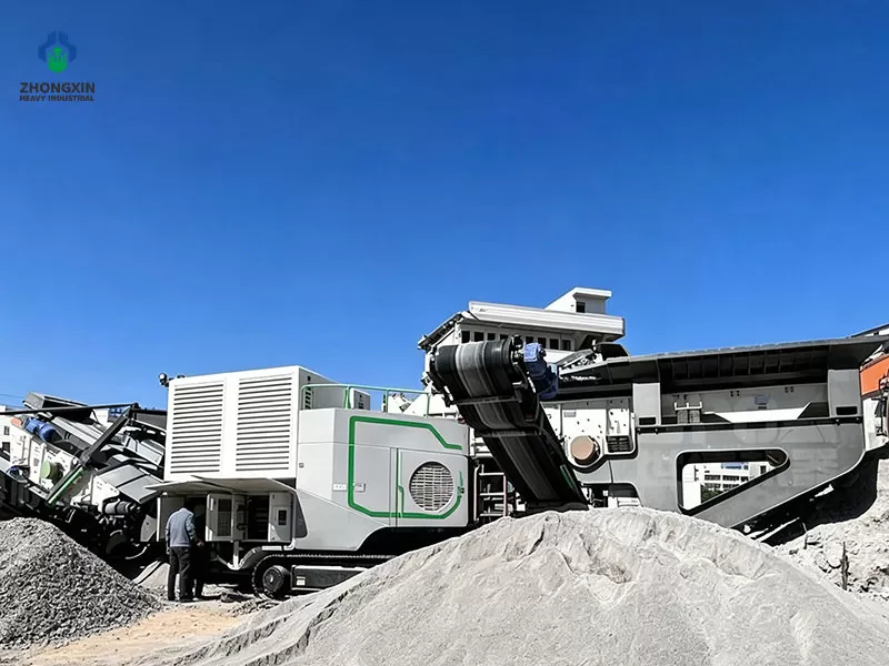Crawler Jaw Crusher Station