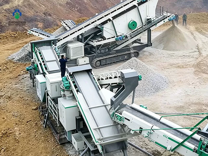 Crawler Jaw Crusher Station