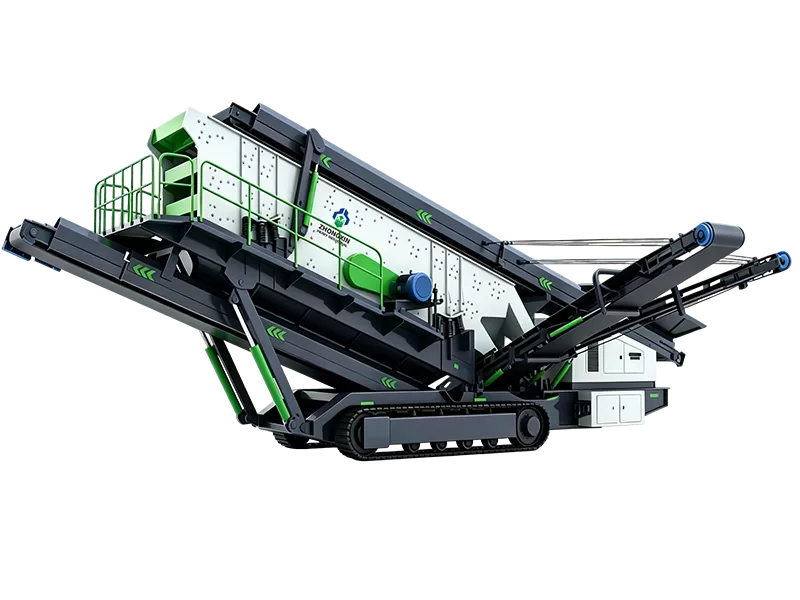 Crawler Screening and Crushing Station