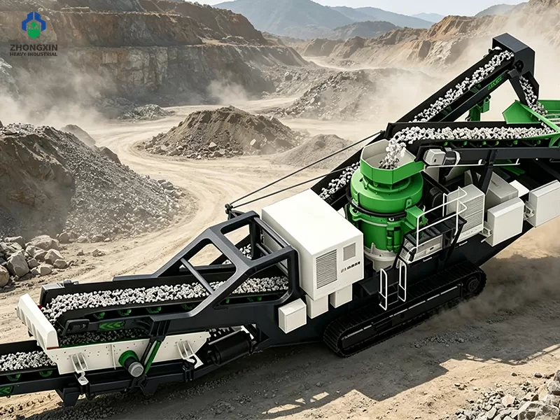 Crawler Cone Crusher Station