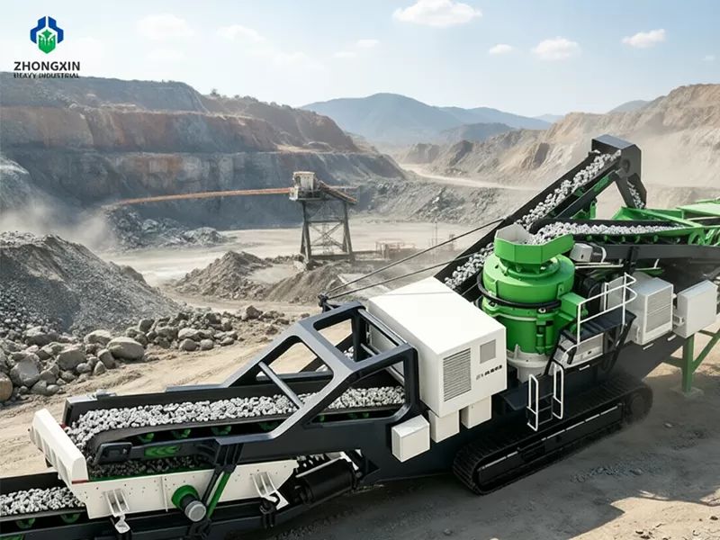 Crawler Cone Crusher Station