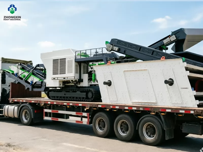 Crawler Cone Crusher Station