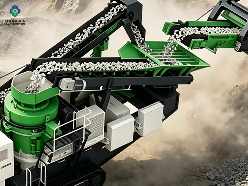 Crawler Cone Crusher Station