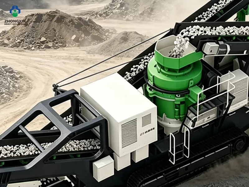 Crawler Cone Crusher Station