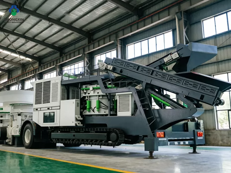 Crawler Cone Crusher Station