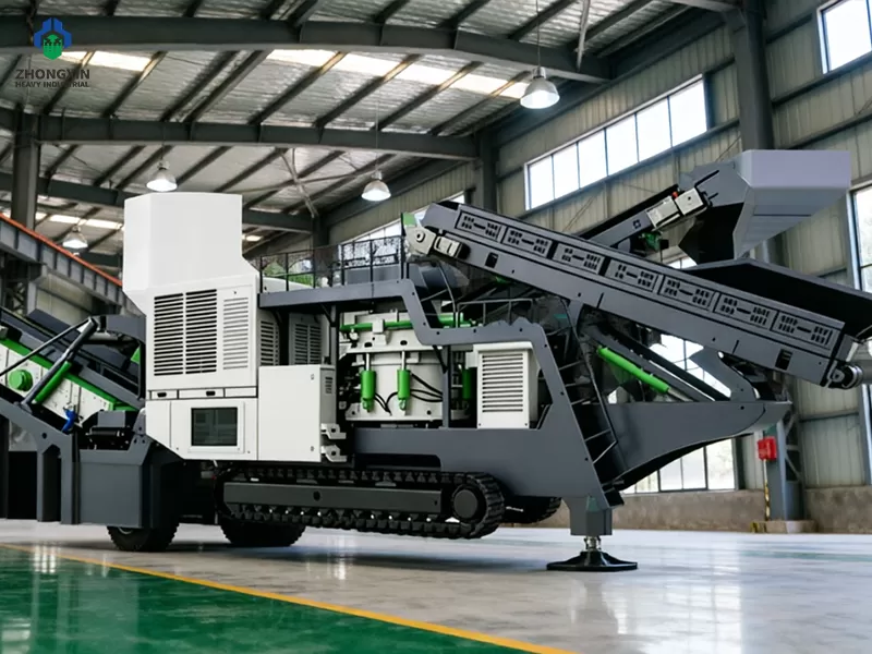 Crawler Cone Crusher Station