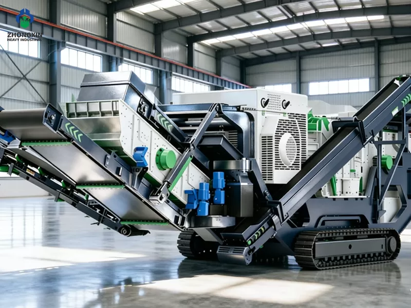 Crawler Impact Crusher Station