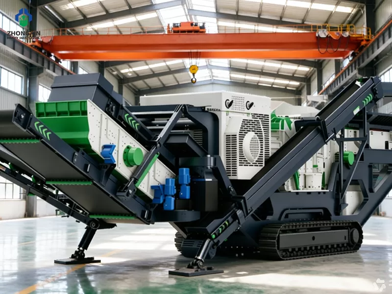 Crawler Impact Crusher Station