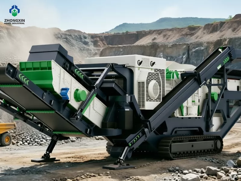 Crawler Impact Crusher Station