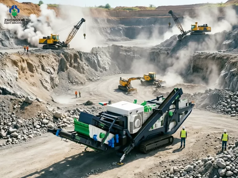 Crawler Impact Crusher Station