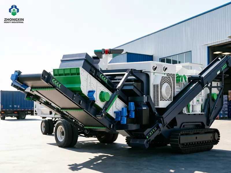 Crawler Impact Crusher Station