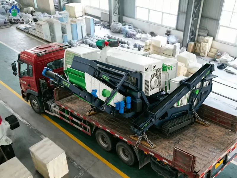 Crawler Impact Crusher Station