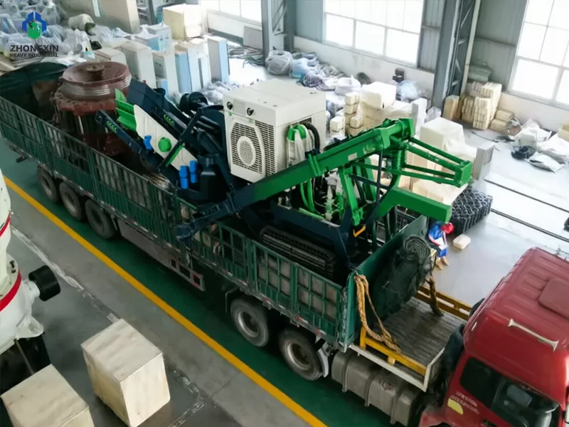 Crawler Impact Crusher Station