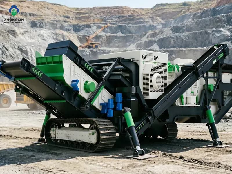 Crawler Impact Crusher Station