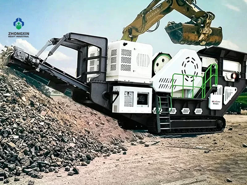Crawler Jaw Crusher Station