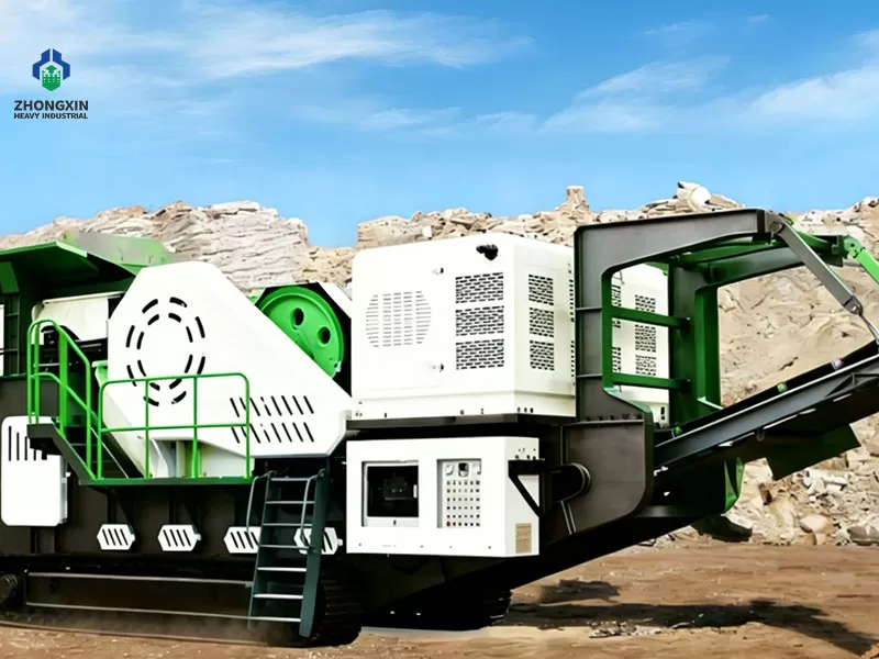 Crawler Jaw Crusher Station