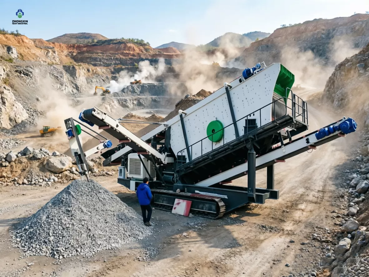 Crawler Mobile Sand Making Plant