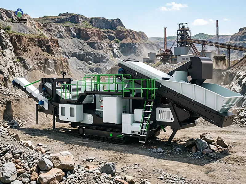 Crawler Mobile Sand Making Plant
