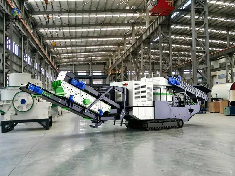 Crawler Mobile Sand Making Plant