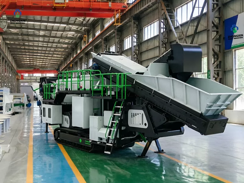 Crawler Mobile Sand Making Plant