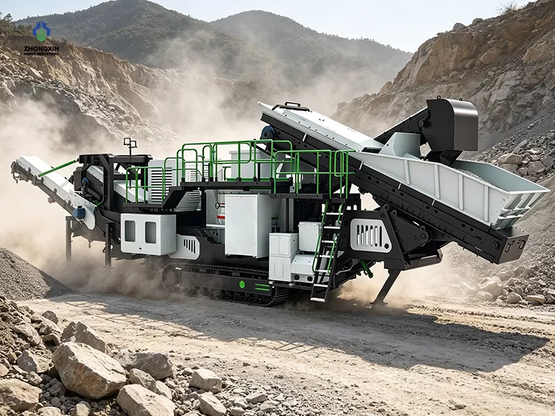 Crawler Mobile Sand Making Plant