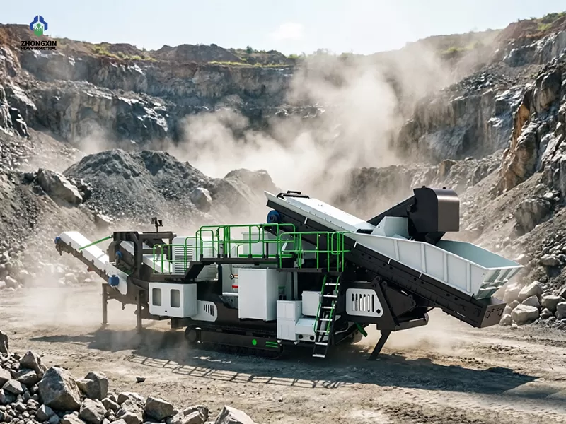 Crawler Mobile Sand Making Plant