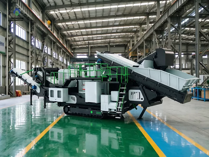 Crawler Mobile Sand Making Plant
