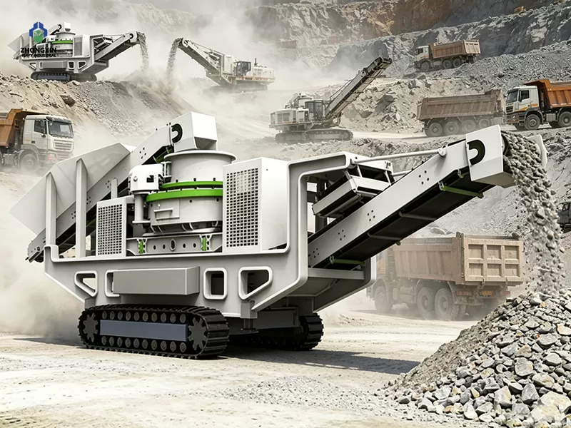 Crawler Mobile Sand Making Plant