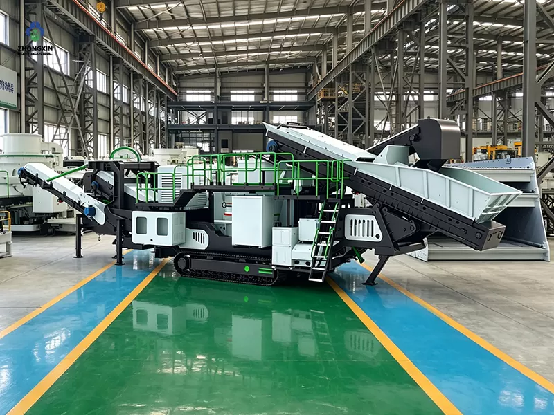 Crawler Mobile Sand Making Plant