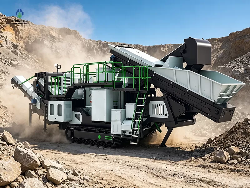 Crawler Mobile Sand Making Plant