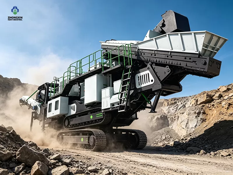 Crawler Mobile Sand Making Plant