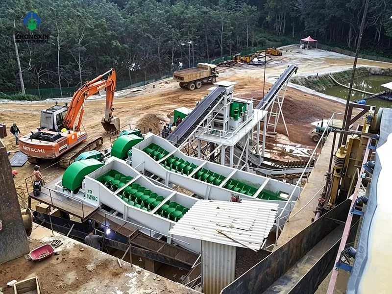 Mining spiral classifier used for ore classification production line