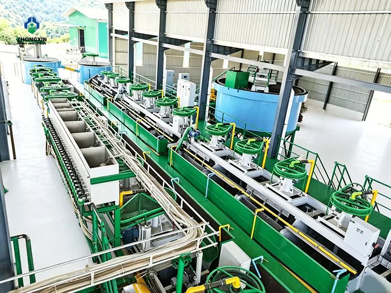 Sulfide Copper Ore Beneficiation Plant & Flotation Processing Line