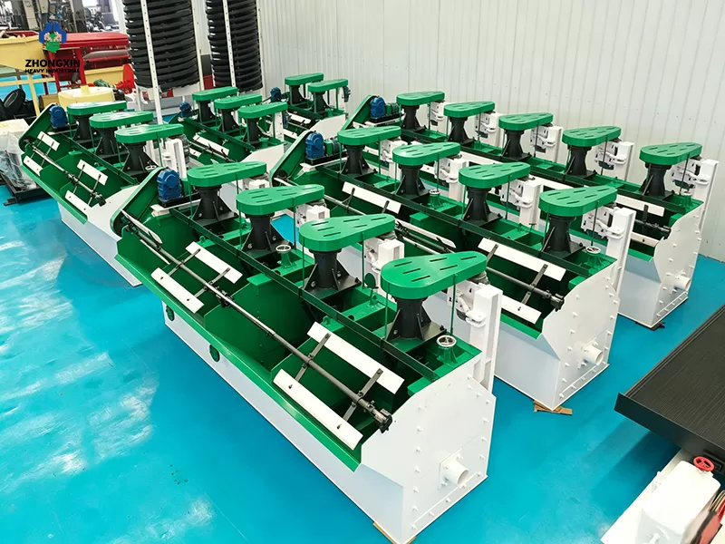 Flotation machine manufacturing workshop at  mining equipment factory