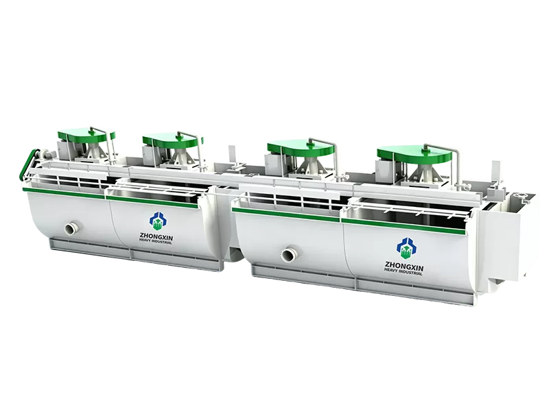 Flotation machine for mineral processing and ore beneficiation applications
