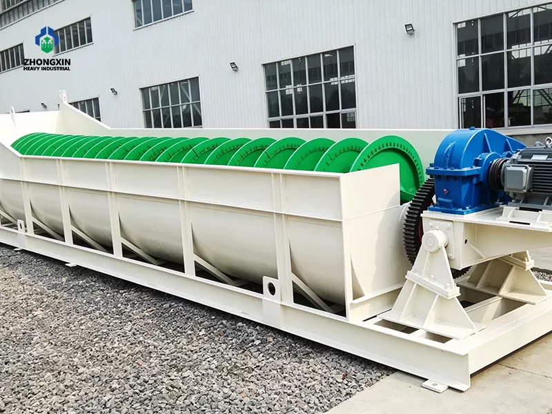 Mass production of XL series screw sand washers in the heavy machinery manufacturing workshop