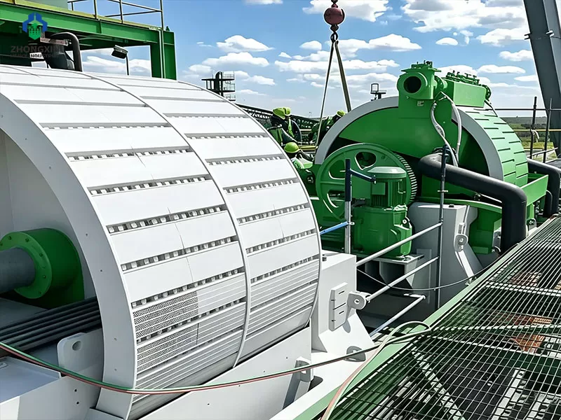 Quality testing of high gradient magnetic separator in factory