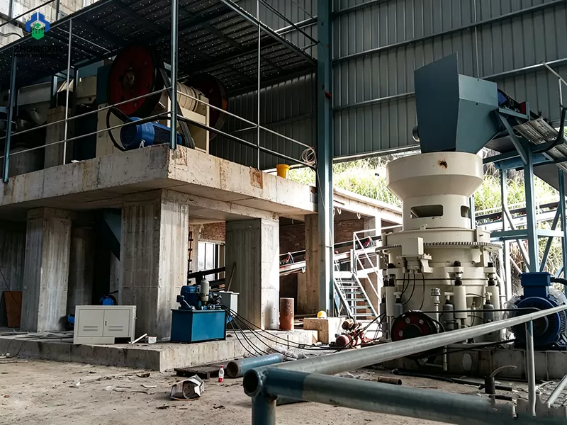300tph Iron ore crushing plant