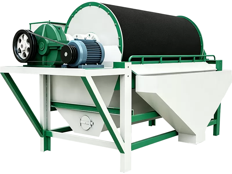 Permanent magnet circuit assembly for wet drum magnetic separation equipment